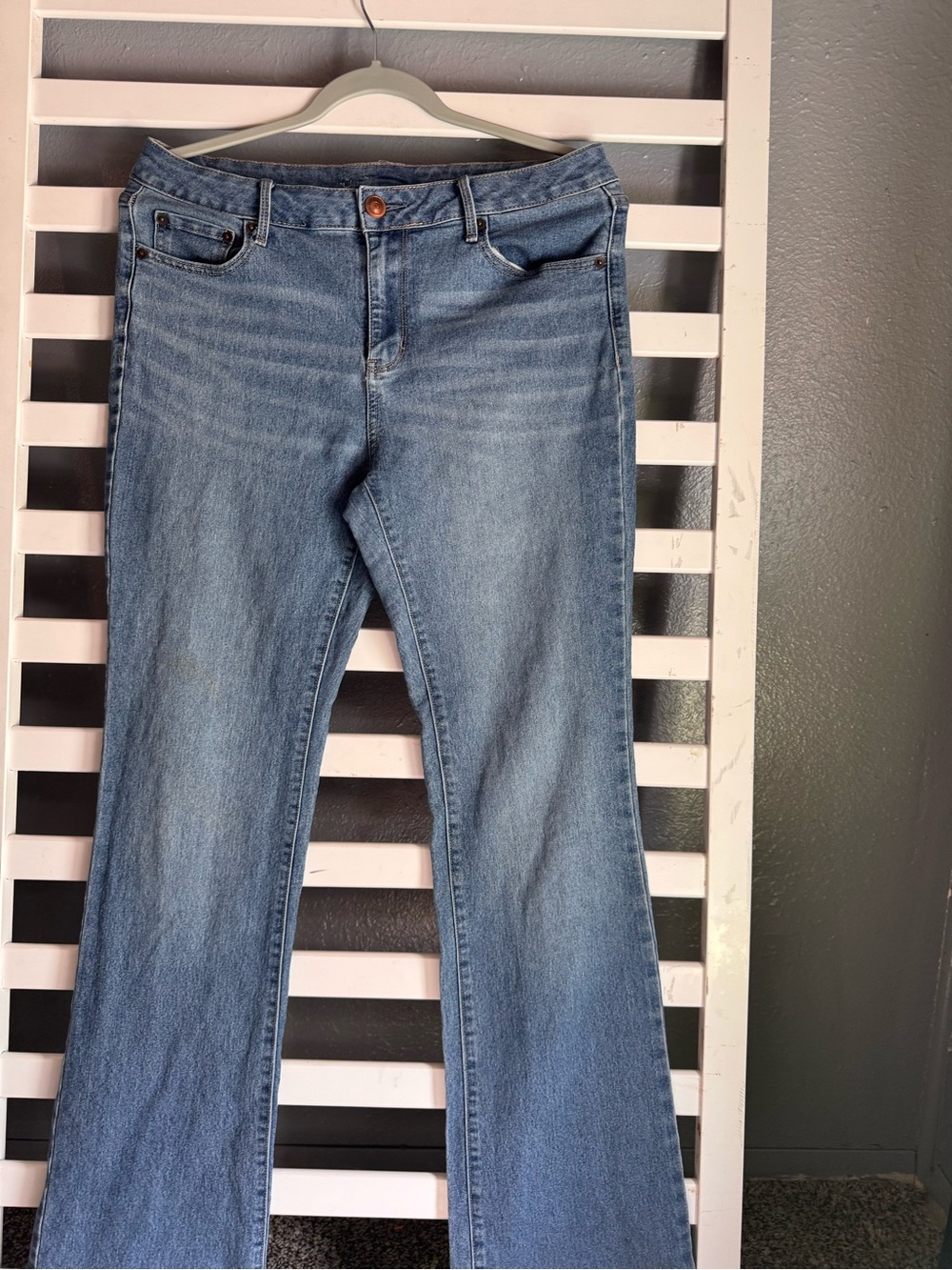 No Boundaries Light Blue Flared Women's Jeans